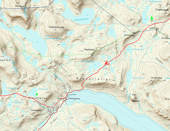 карта Fondebu, Норвегия