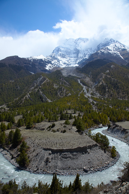Гималаи, река