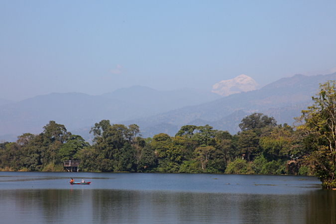 Непал, Покхара, озеро Феваа