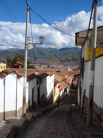 Улочка в Куско, Перу