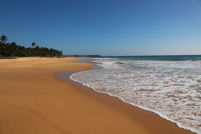 Пляж в Хиккадуве, Шри Ланка