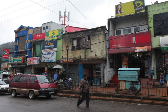 улица в городе, Nuwara Eliya, Шри-Ланка