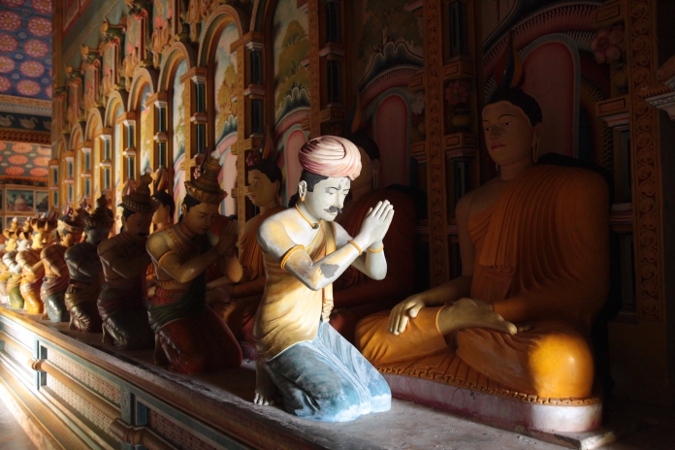 Буддистский храм, Wewurukannala Vihara, Шри-Ланка