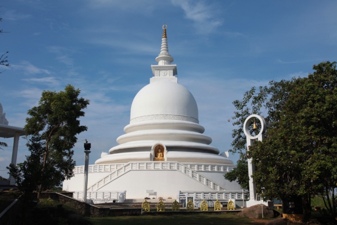 буддистская ступа, Галле, Шри-Ланка