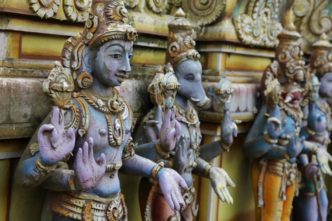 божества на храме индуистов, Шри-Ланка