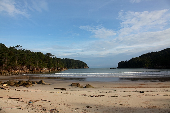 Борнео, национальный парк Бако, Limau beach