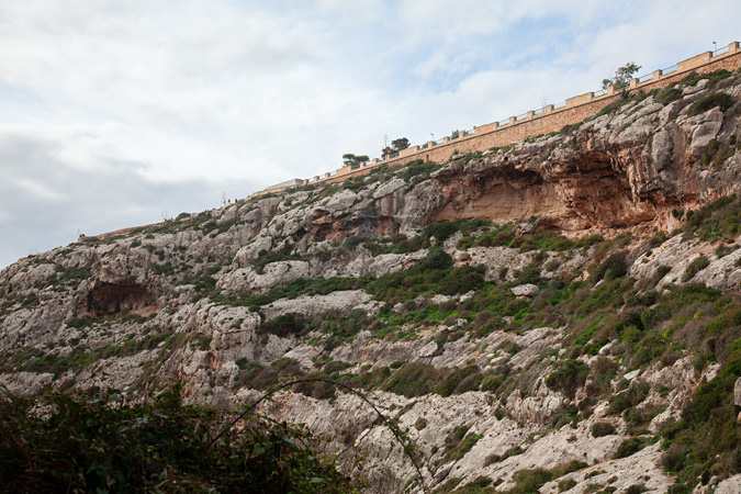 Скалолазание на Мальте - сектор Weid Babu